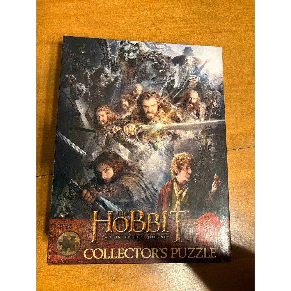 The Hobbit An Unexpected Journey Collector's Puzzle 550 Piece USAopoly